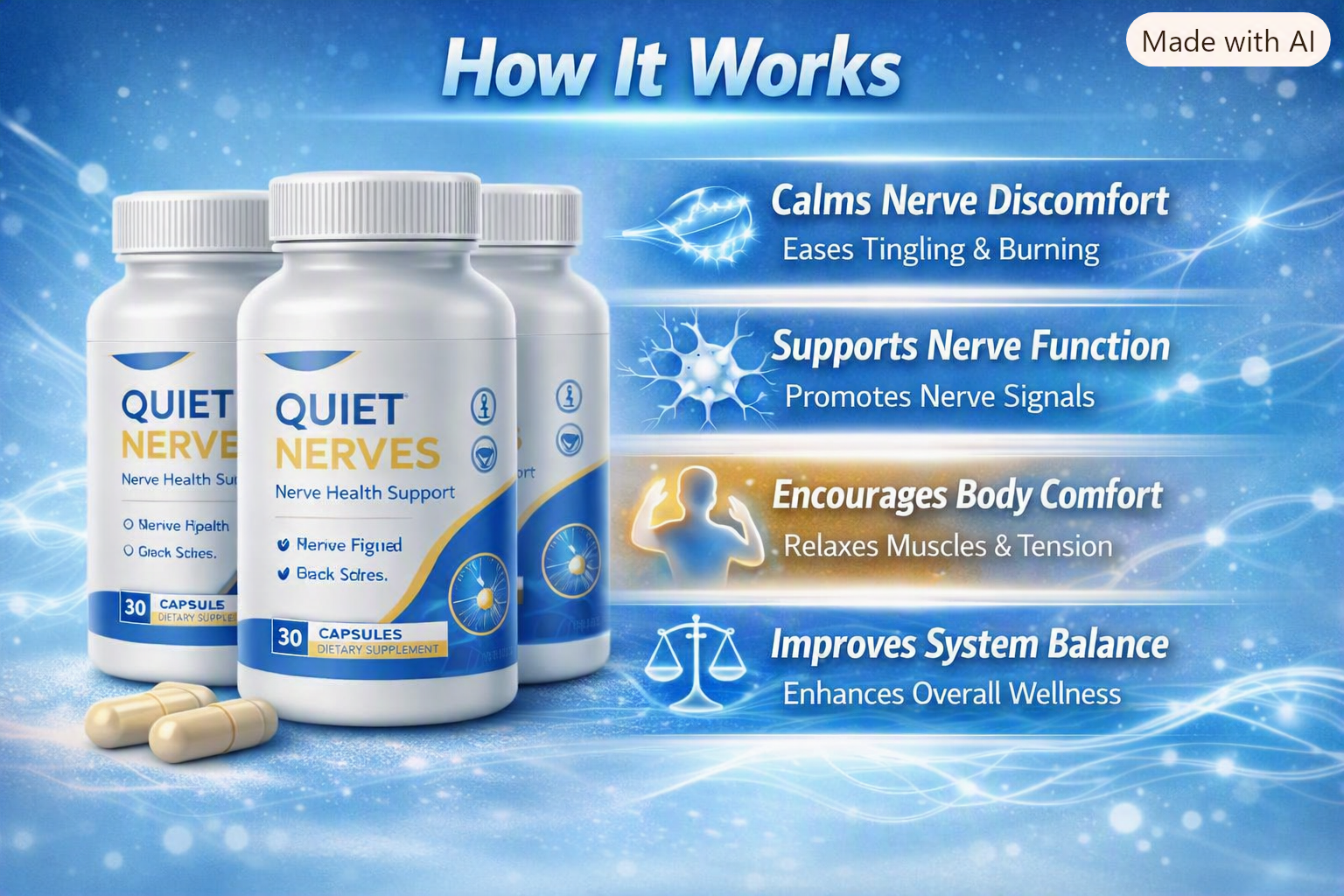 How Quiet Nerves works — nerve health support